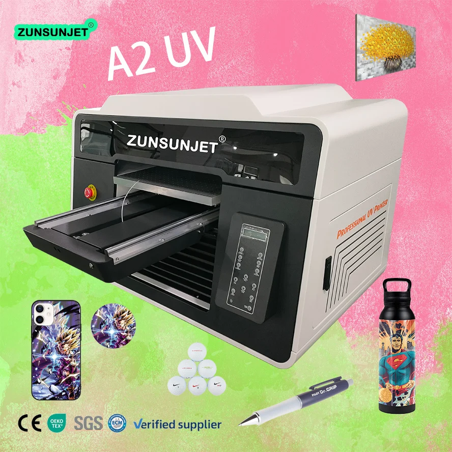 Последний 4060 Uv Dtf принтер Настольный A2