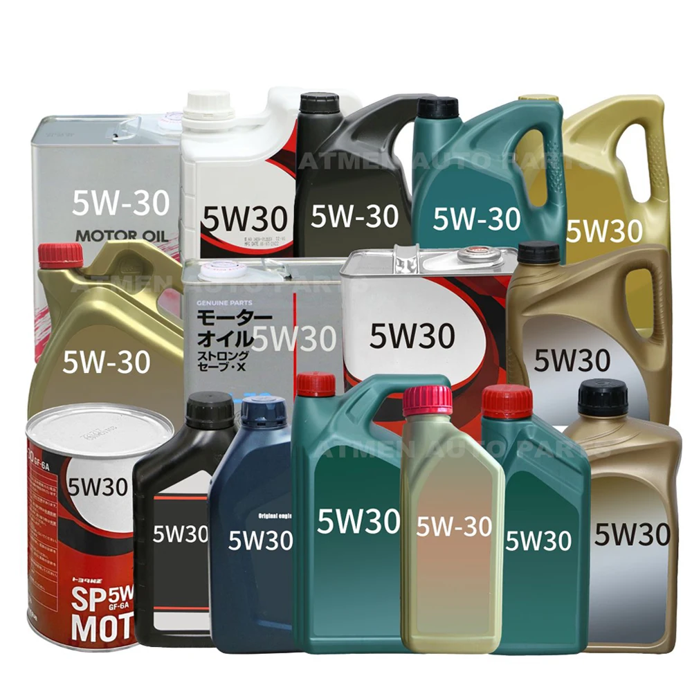 1L 4L 5L API SN SP SAE 5W 30 5W-30 5W30 Engine Oil Fully Synthetic Wholesale Motor Oil For Cars Gasoline Petrol Diesel Engines
