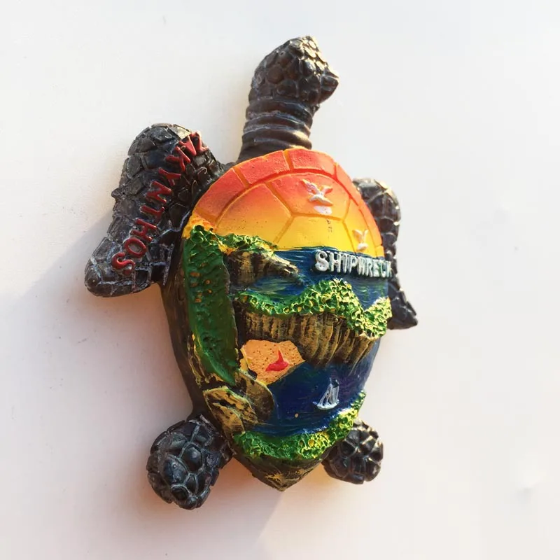 3d refrigerator sticker modern design fridge magnet souvenirs customized  magnet stickers resin refrigerator sticker decoration