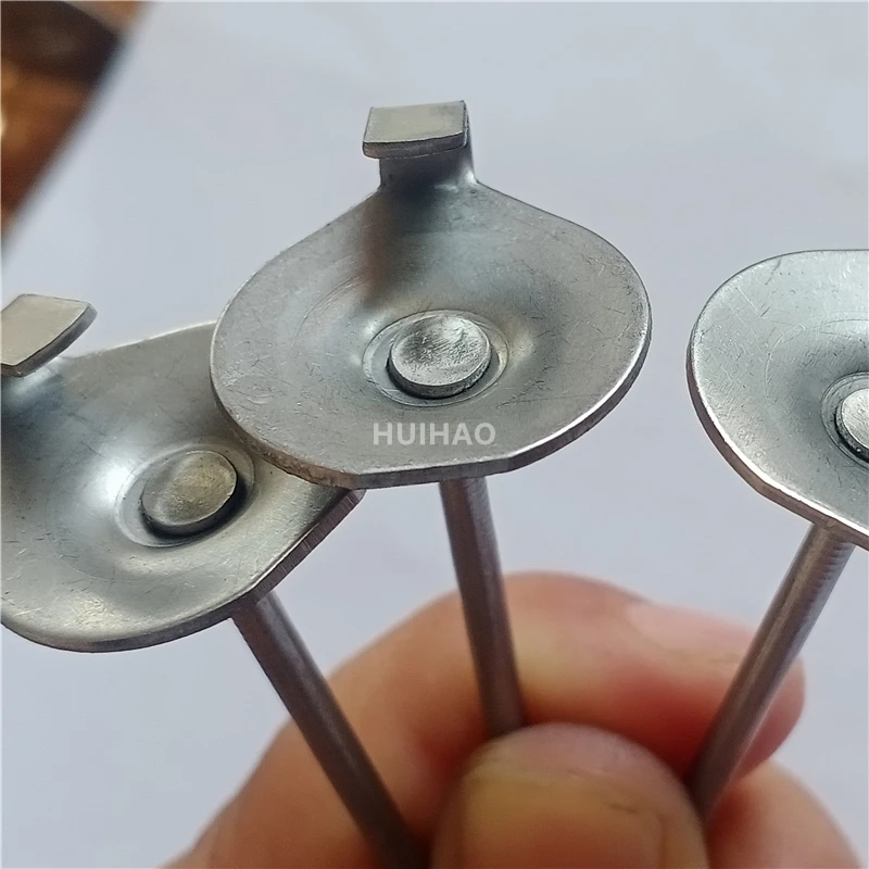 12Gauge Stainless Steel Lacing Anchors Used For The Fabrication Of Removable Insulation Blankets