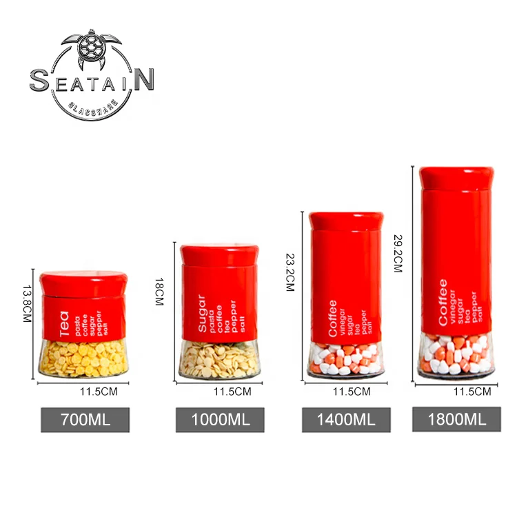 Wholesale Kitchen Coffee Tea Sugar Canister 3 pieces