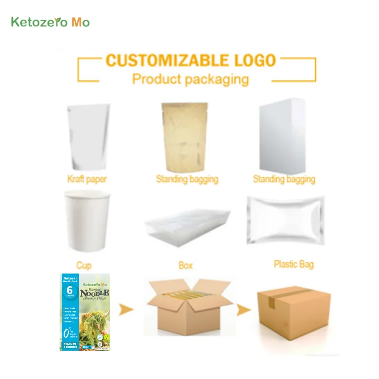 Vegan Friendly Odor Free Keto Vegan-Friendly Flavorful Diet Gluten Free Konnyaku Ramen Pasta