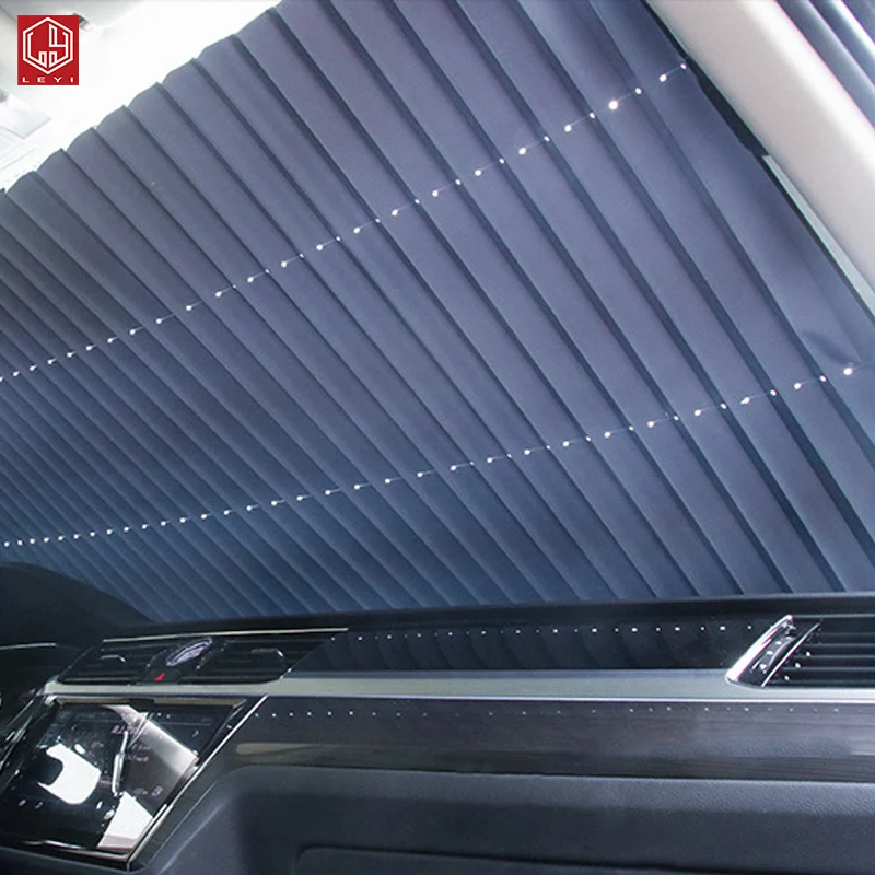 
LEYI Universal car accessories Car modification aluminum foil High quality Auto parts wholesale car window shade 