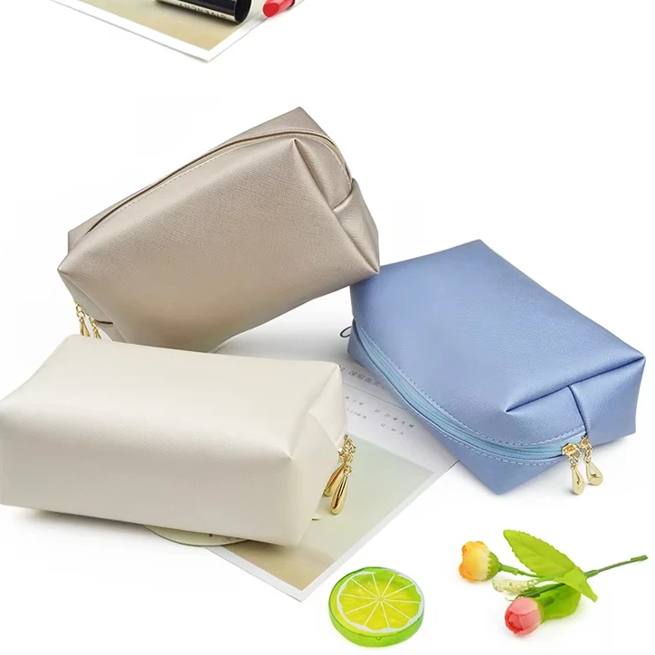 Multi-color Mini Jewelry Storage Bag Easy Carry Travel Small Size Fashion Cosmetic Makeup Pouch Bag