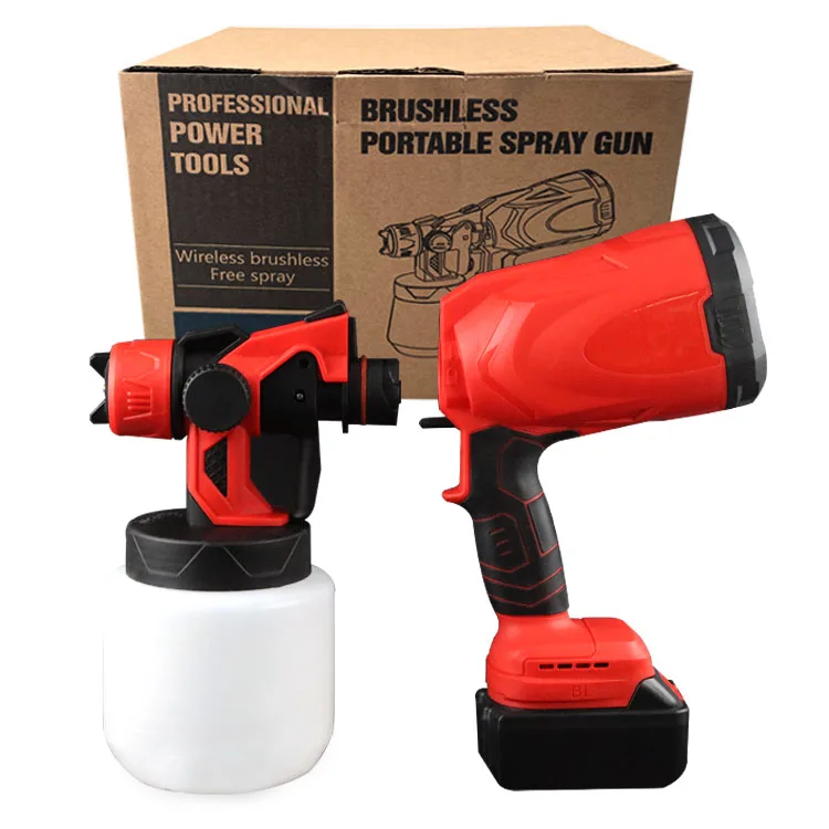 professional plastic paint cordless spray gun CSG004 water rain gun spray