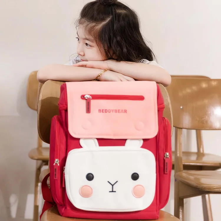 Bestwill Large Capacity Fashion Multi-color Girls school kids backpack bag