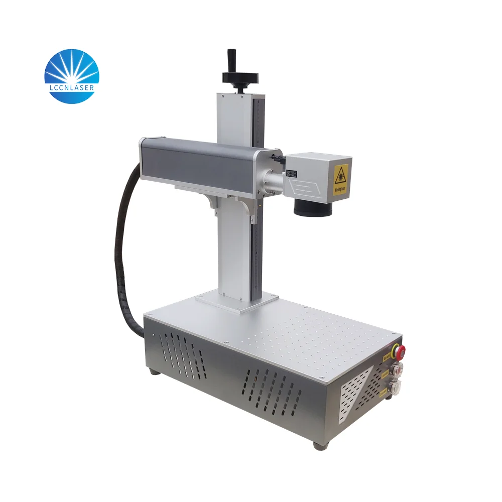 high quality raycus max jpt 20w 30w 50w 60w 80w 100w fiber laser marking machine for engraving silver gold phone case and brass