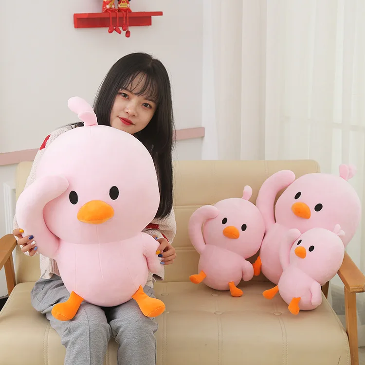 custom popular cheap promotional small cute duck stuffed gift super soft animal smart plush toy
