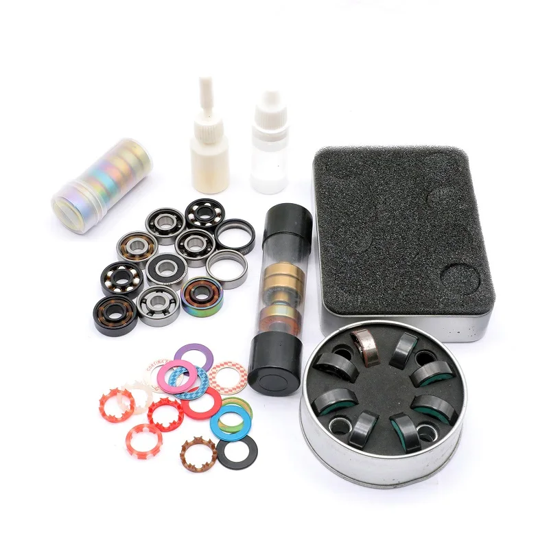 High Quality Skateboard Bearing Price Skateboard Bearing Mini Bearing 608rs Black Ball Ceramic Skateboard Bearing
