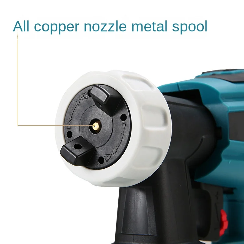 Lithium ion spray gun cordless paint spray painting machine portable spray painting