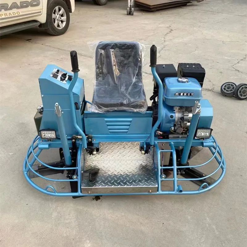 Concrete Power Trowel to Floating the Floor concrete finishing Power Trowel Road machine