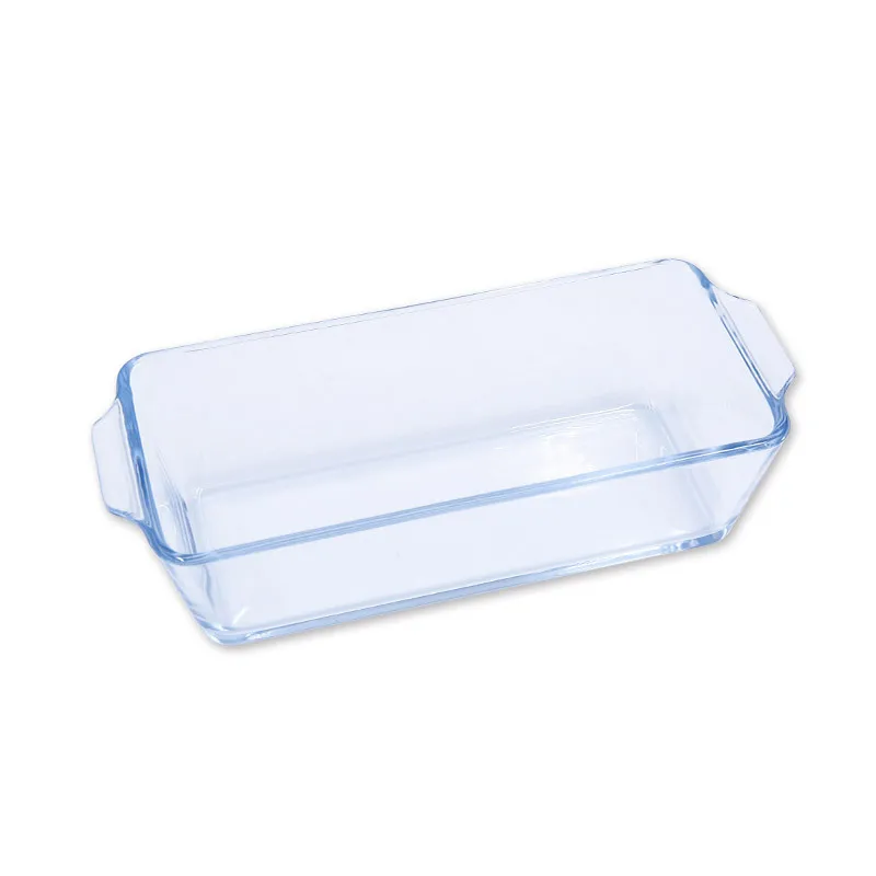 Bread glass baking dish mold home microwave cake baking rectangular baking dish