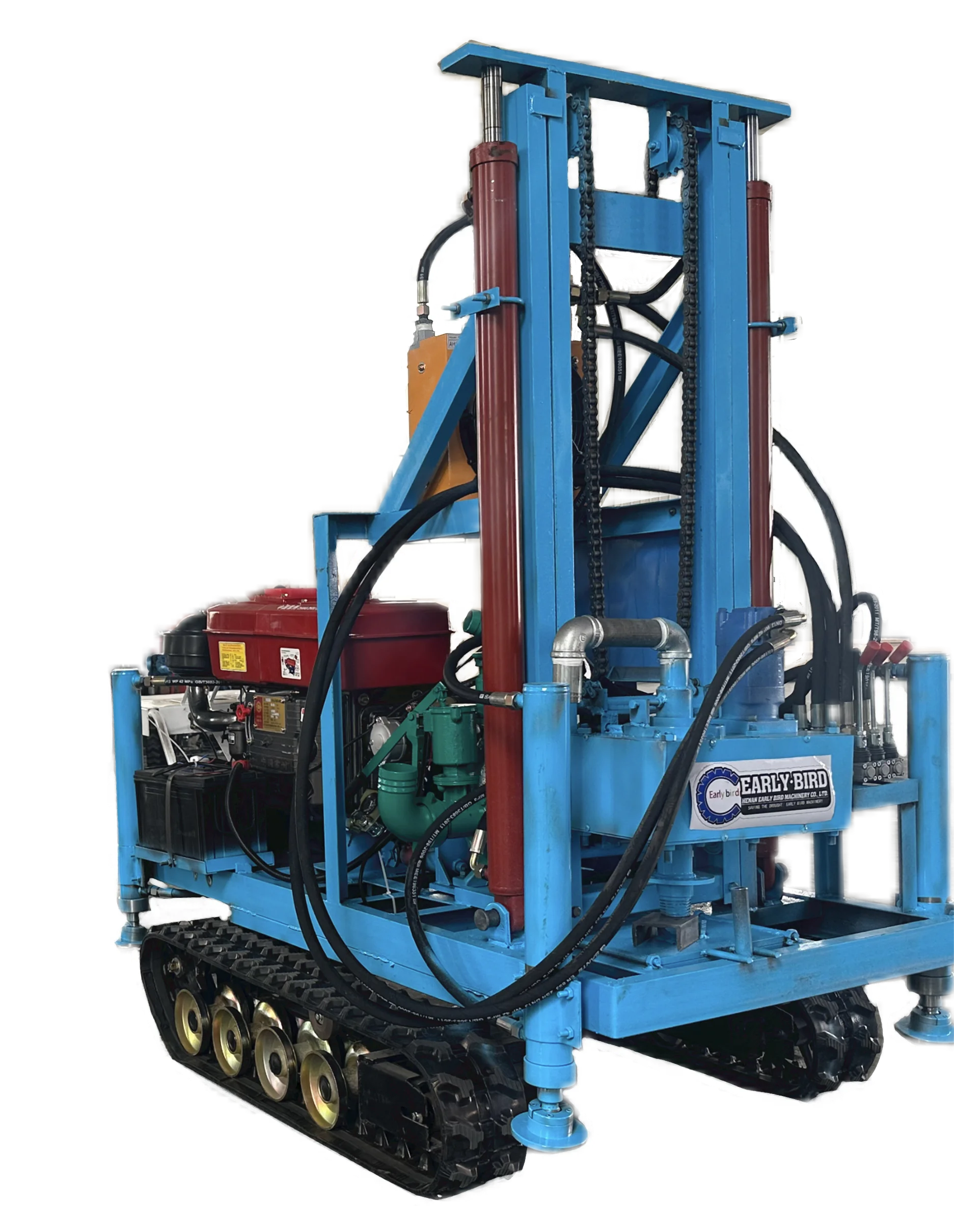 200m  300m  350m 600 m  track mounted rotary water well drilling rig machine/mine drilling rig