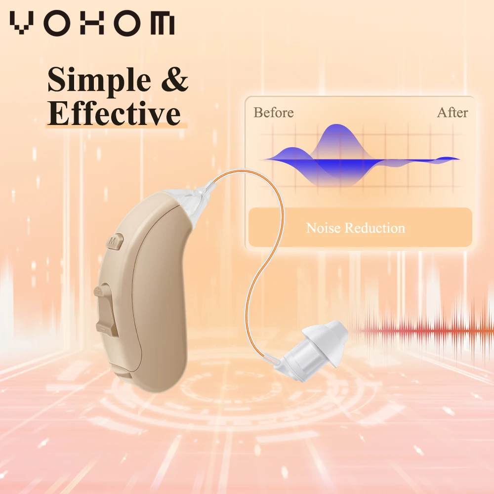 VHP-704 Mini Digital Hearing Aids Invisible for Hearing Loss Seft-fitting Hearing Aid