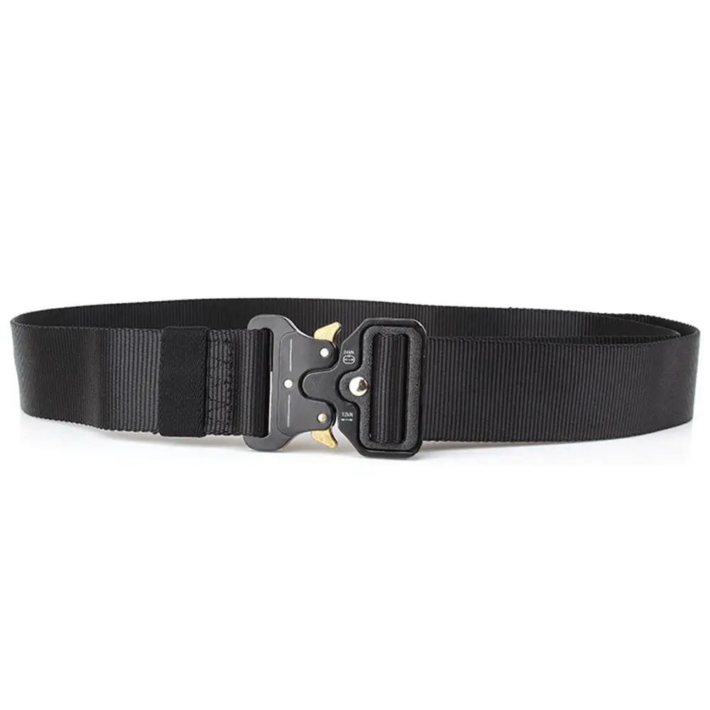 Tactical Belts Nylon litary Waist Belt with Metal Buckle Adjustable Hvy Duty Training Waist Belt Hunting Accessories