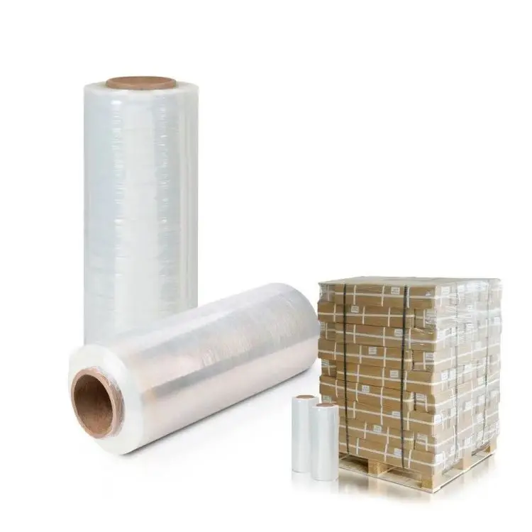 Pre Stretch Plastic Wrap Film/Furniture Packing Moving/Pallet Wrapping/Made in China with Raw Material