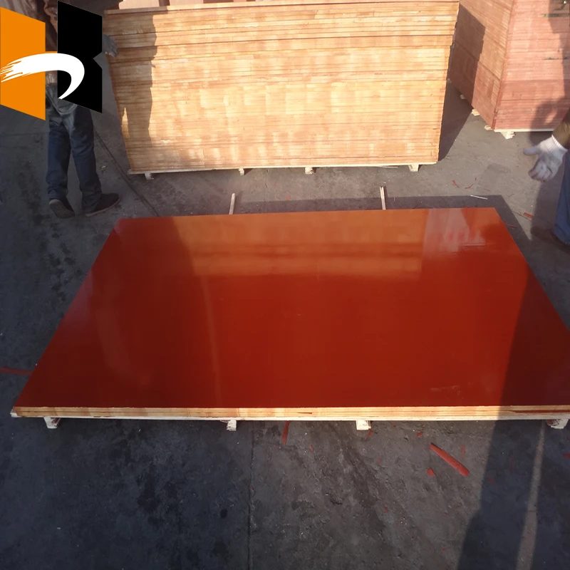 Лучшая цена, высокое качество, 18 мм, коммерческая фанера с пленочным покрытием из твердой древесины