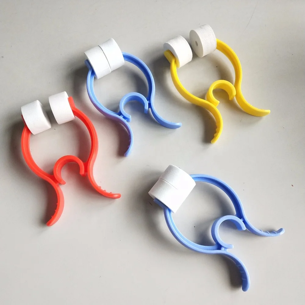 Medical supplies plastic Nose Clips ABS blue color