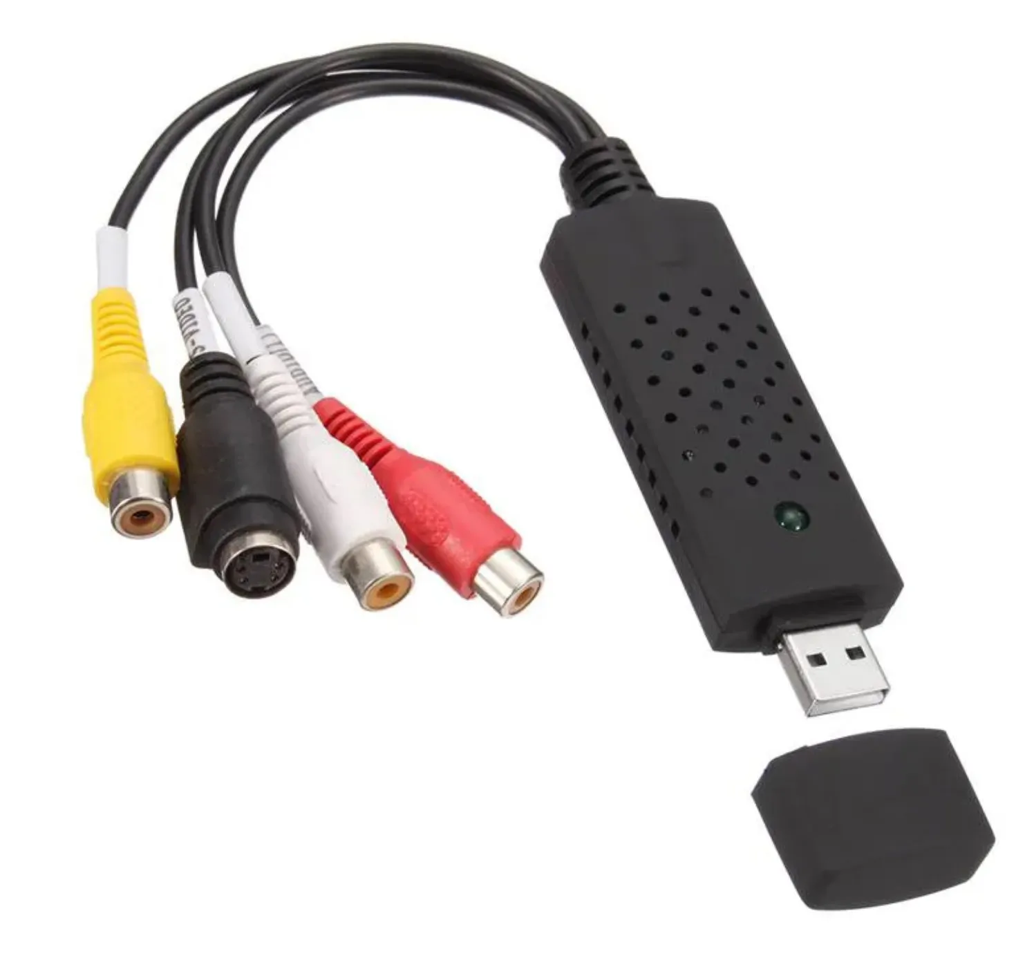 Support Win/Mac VHS to DVD Converter Capture Analog video to Digital Format VHS VCR to Digital Format