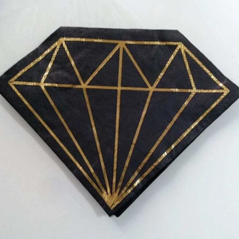 100% Wood Fiber Napkin Fashion Design