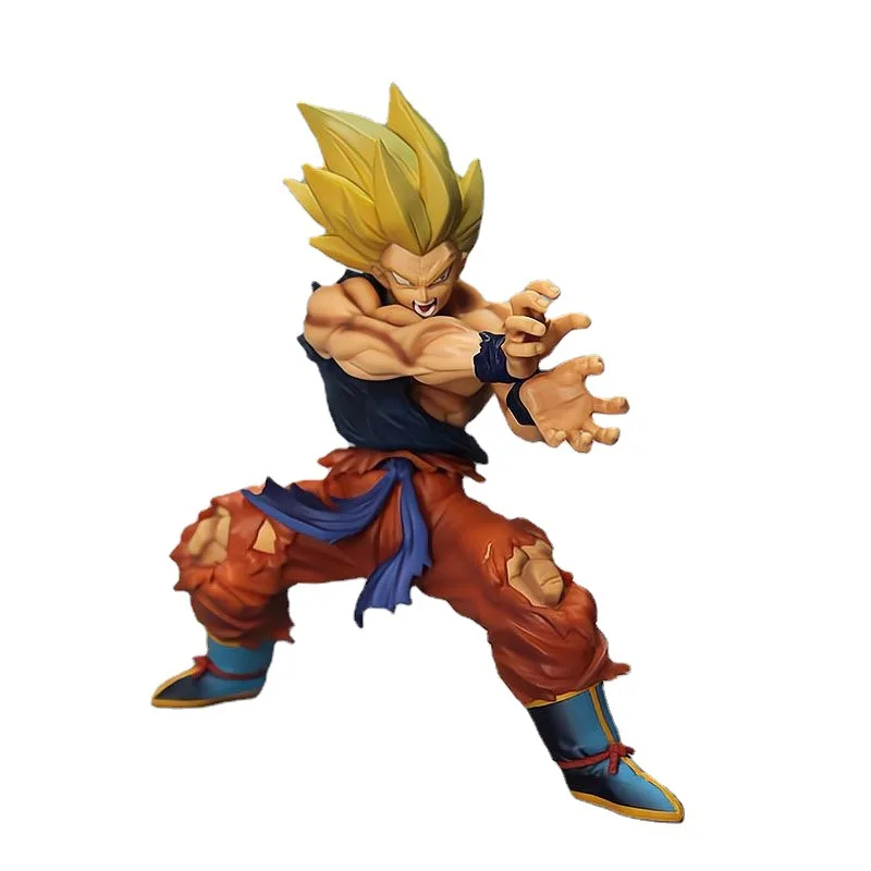 Высококачественные японские шарики Dra-gon Z Super Saiyan Son Goku ПВХ аниме фигурка для украшения DBZ