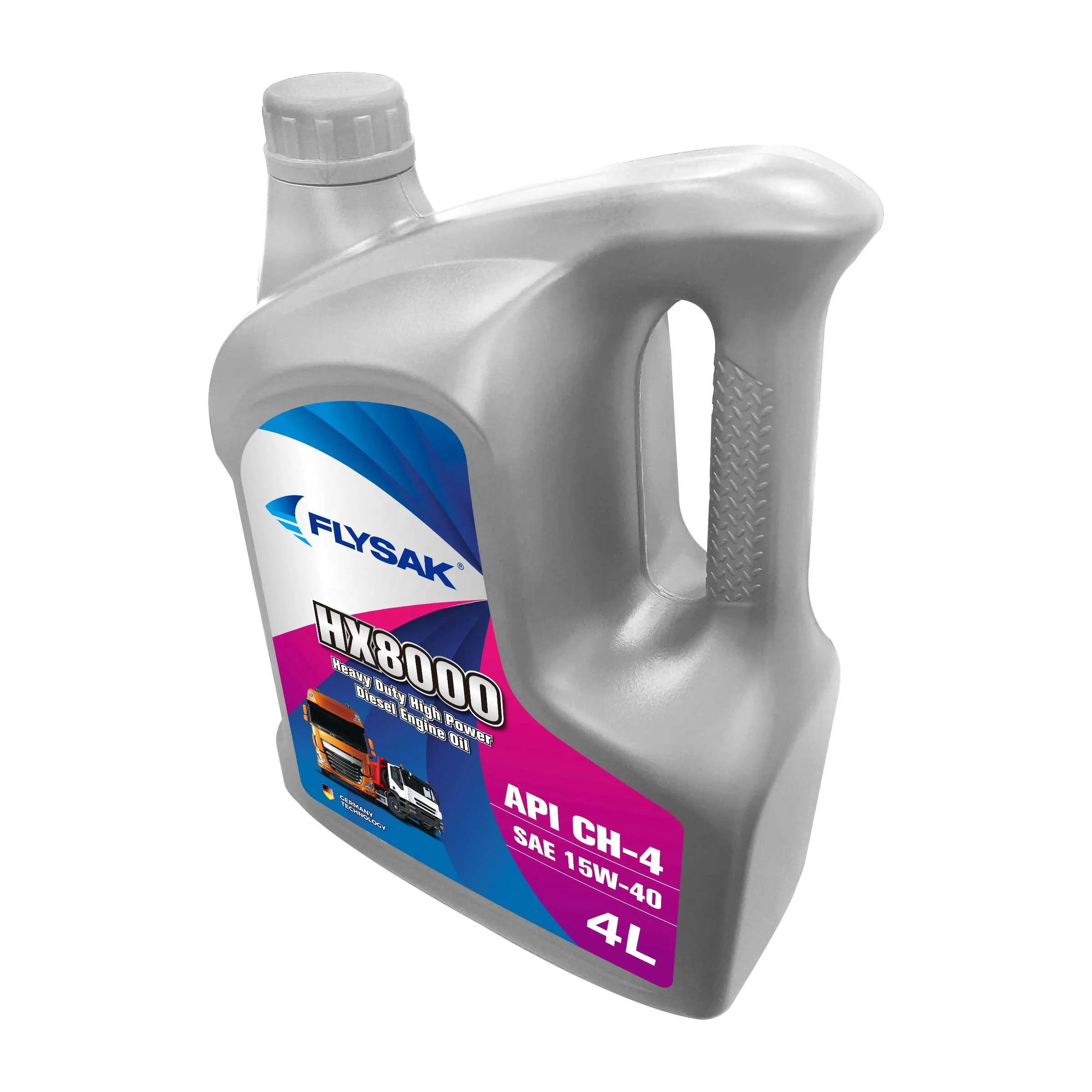 FLYSAK HX8000 heavy duty diesel engine oil API CH-4 SAE 15W40 4L