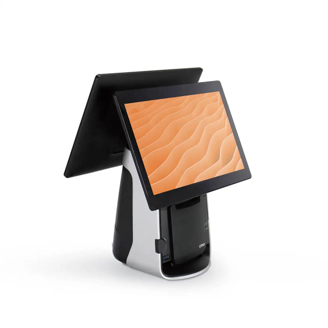 Win10/Android 10 Electronic Touch screen Pos Terminal Cashier Machine Cash Register Pos all in one Pos System with 80mm printer