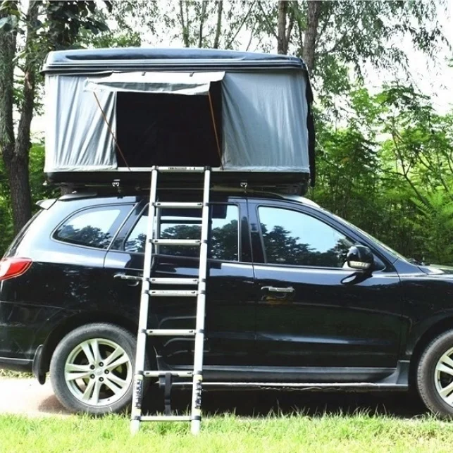 China manufacture wholesale hard shell  fiberglass car roof top tent for camping
