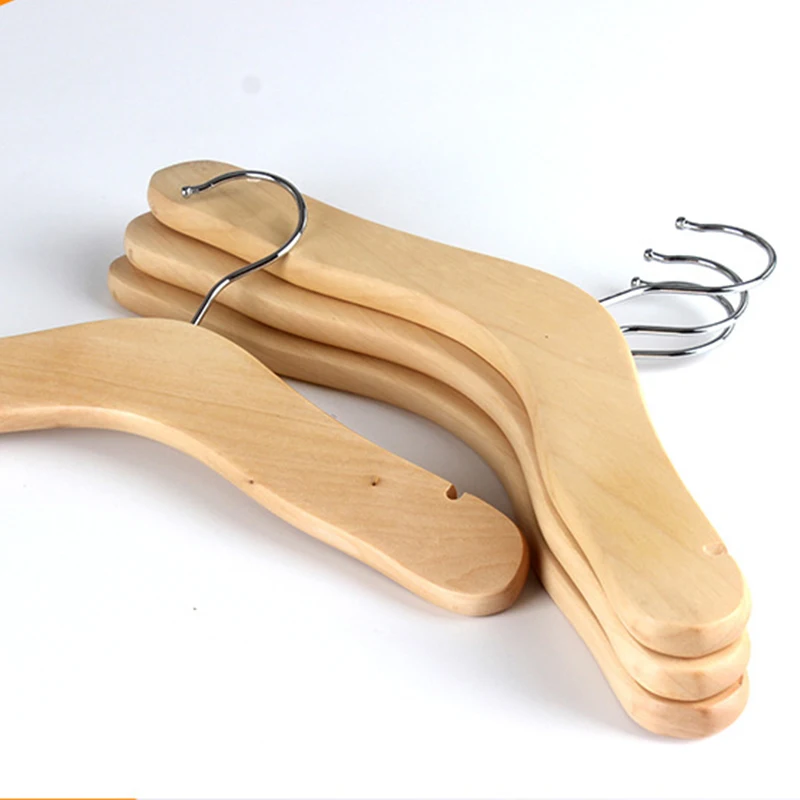 cheap  Wooden Children/Kids Hangers Smooth & Durable Wood Baby Hanger