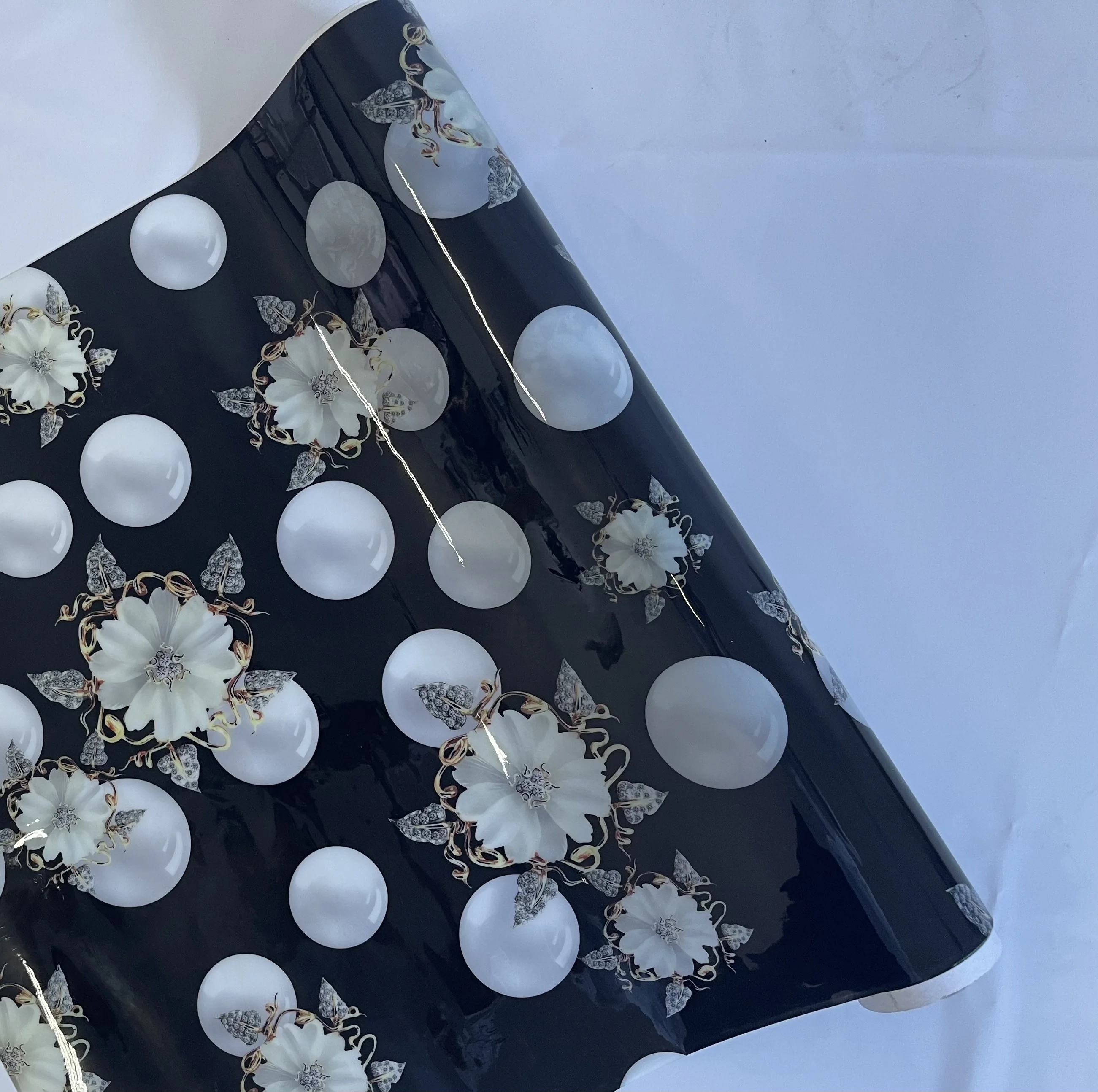 Wholesale roll pvc tablecloth for table cover,garden plastic