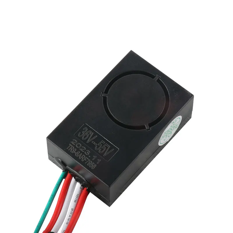 Scooter Alarm One Touch Start Electric Bike Alarm System 36 55V Anti Theft Security System for Electric Scooter