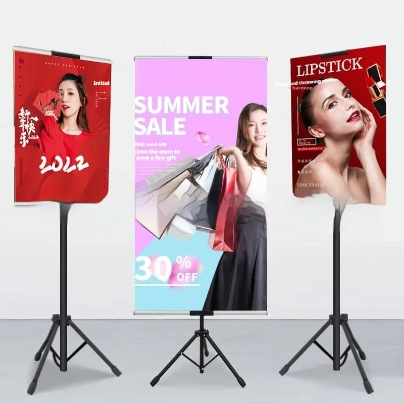 Hot Selling Adjustable Height Portable Tripod Presentation Stand Metal Display Easel Collapsible Portable Artist Floor Easel