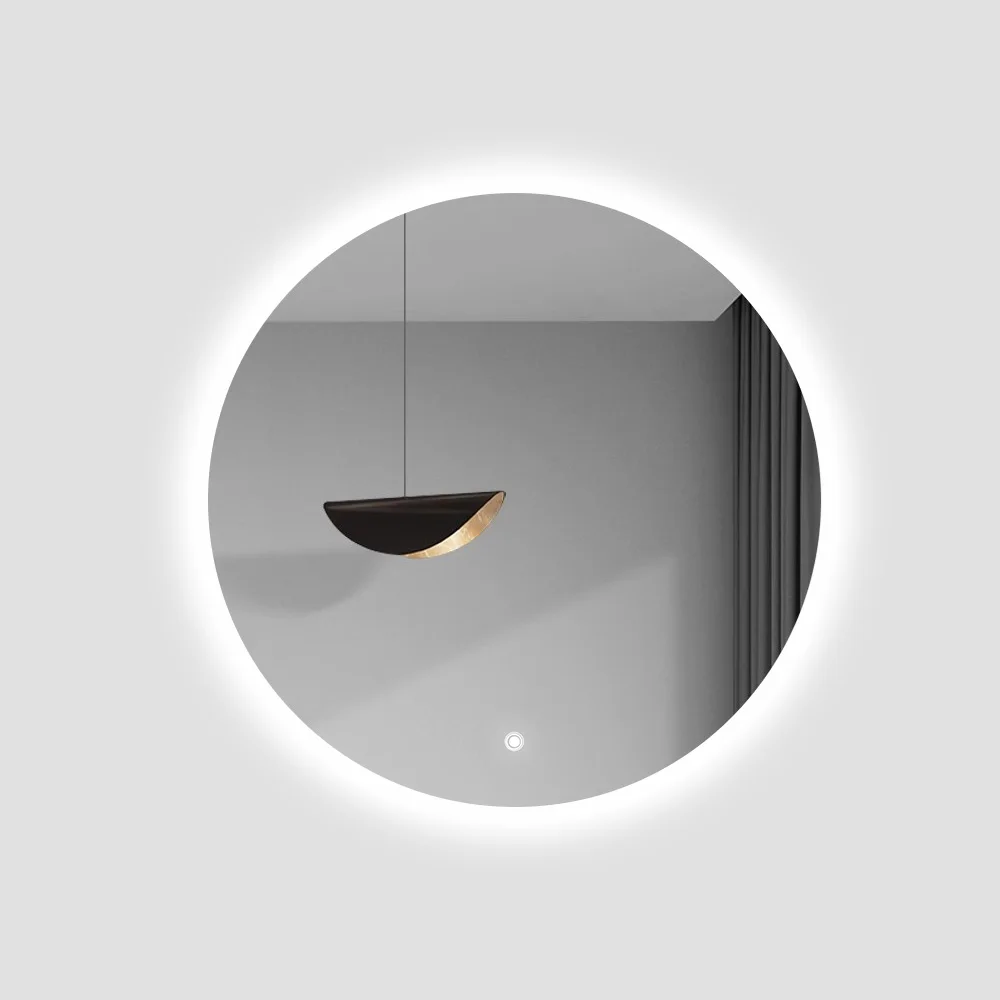 New design room decor frameless smart led makeup vanity mirror pocket led mirror espejo magic mirror with touch sensor