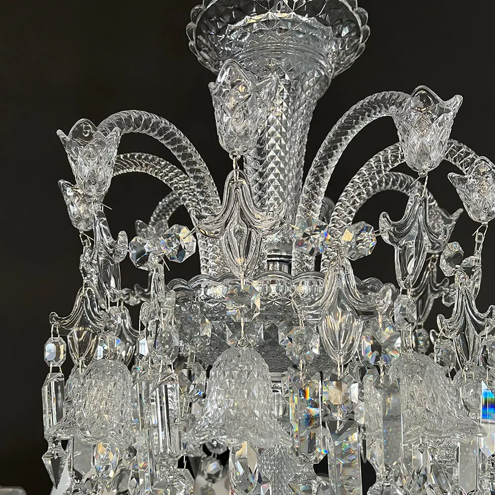 Wedding banquet hall decor large crystal chandelier luxury hotel villa big crystal chandelier modern luxury large chandelier