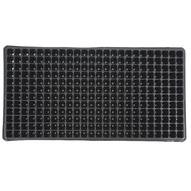 288 nursery cells Factory Direct Produced High Quality Plastic Nursery germination Trays PET Seedling Trays microgreen trays