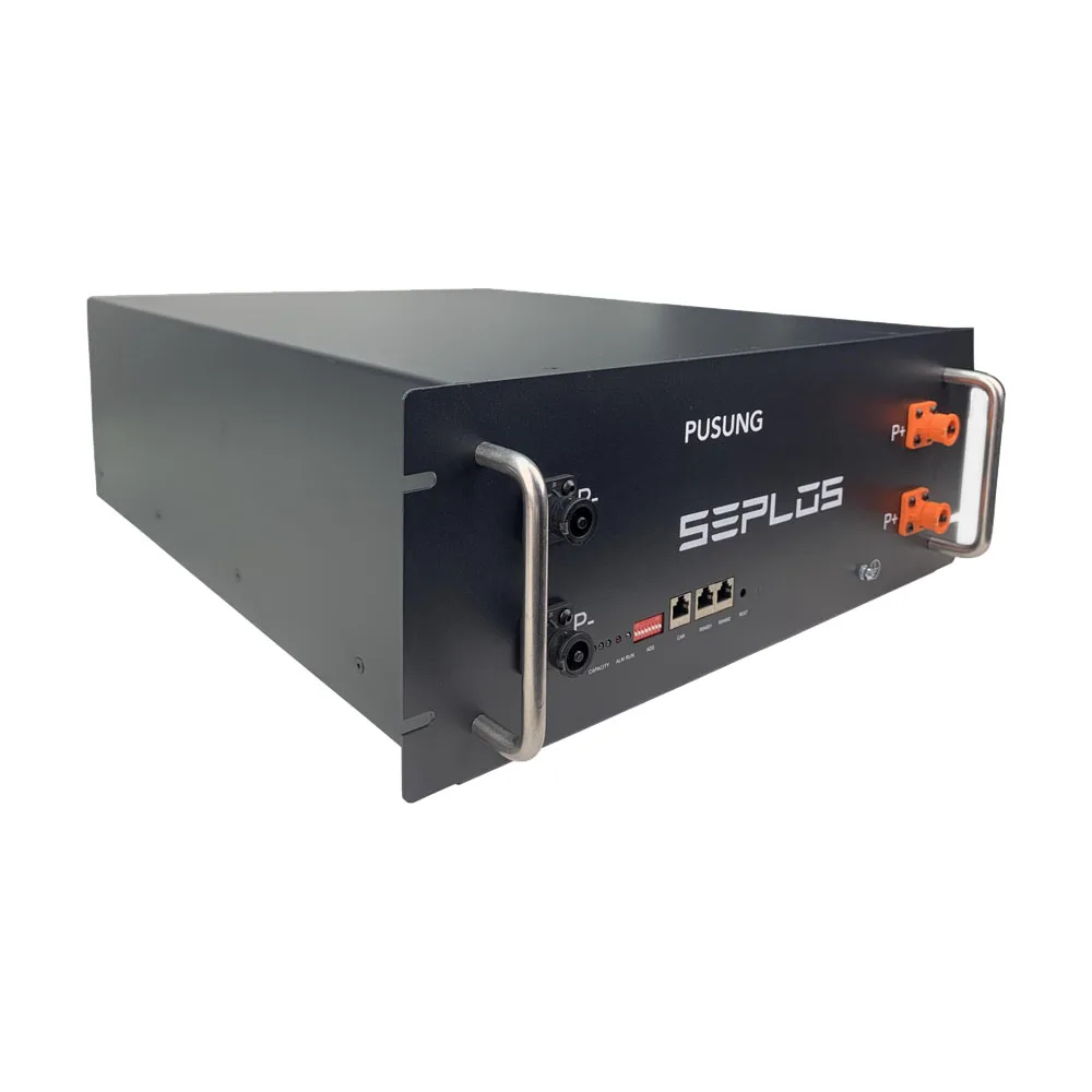 TUV certification Seplos PUSUNG-R 48V 100Ah Lifepo4 5kwh 10kwh 20kwh 30kwh Lithium Rack Mounted Solar