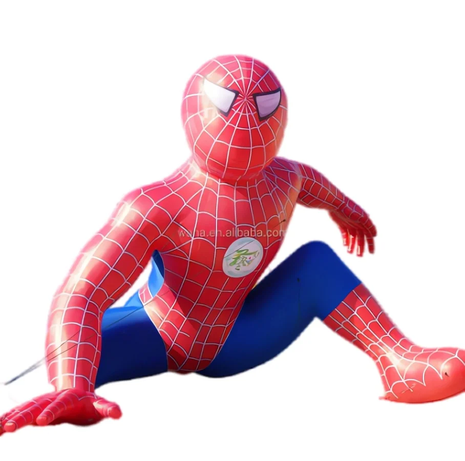 Giant inflatable spiderman model , attractive inflatable super heroes model