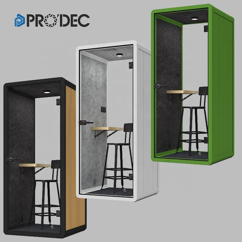 Small Soundproof Booth Portable Sound Proof Room Pod Work Personal Event Framery Modular Office Phone