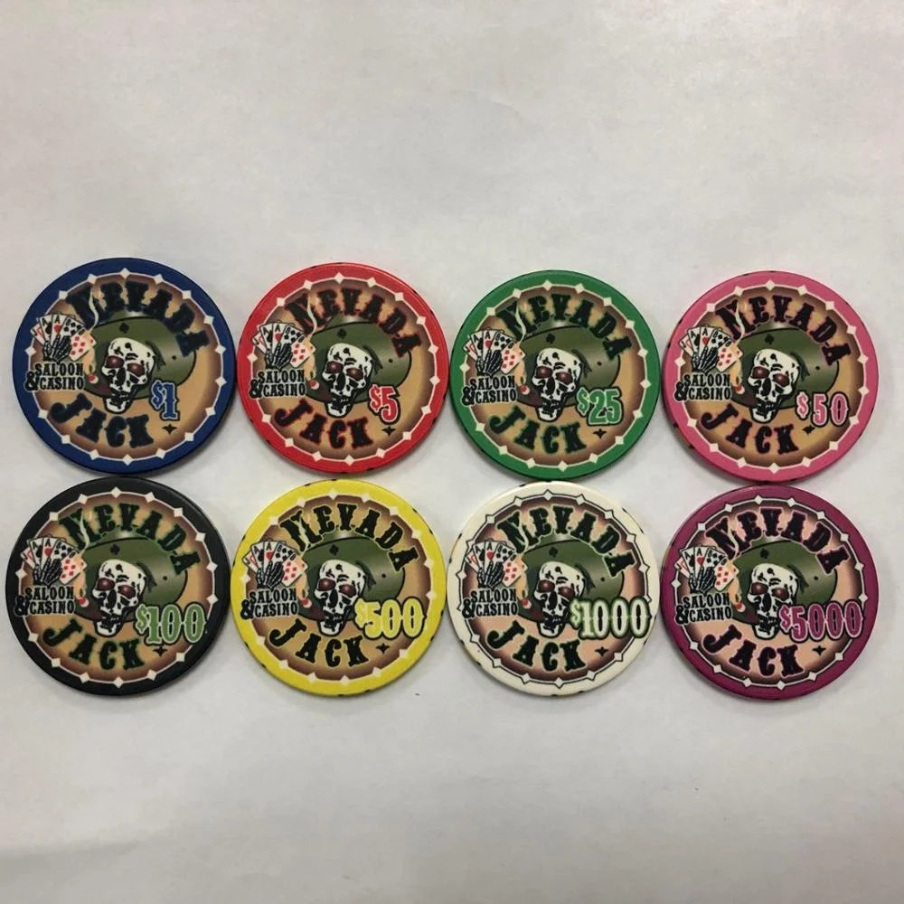 CASINO PROFESSIONAL 10G CERAMIC POKER CHIPS