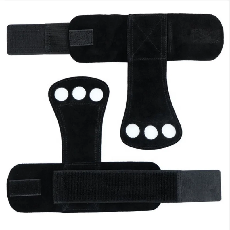 New Riding Three Finger Weightlifting Sports Fitness Thin Section Leather Gloves