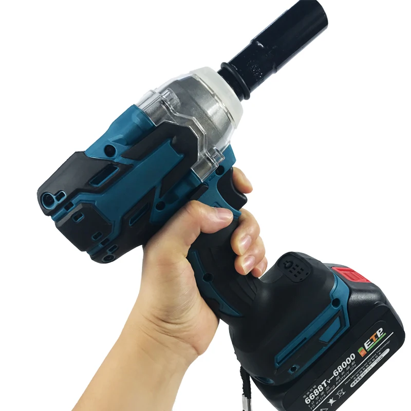 
18V Electric Brushless Impact Wrench Rechargeable Power Tools 