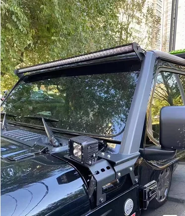 50 inch led light bar mount bracket lamp holder for jeep JL 2018+ A-Pillar lamp holder bracket for wrangler JL