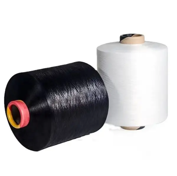 Polyester yarn DTY 50D-600D dope dyed 100% polyester filament yarn, DTY filament yarns 150D/48F