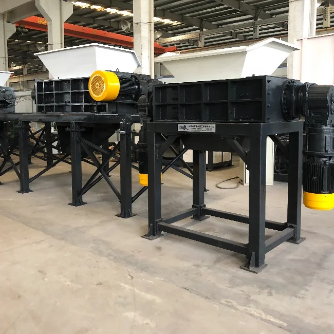 600 Model H13 Material Blade Wood Metal Plastic Garbage Shredder Machine