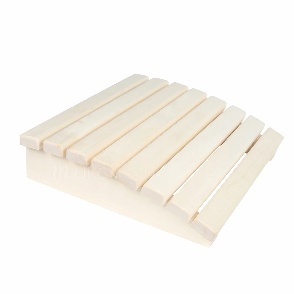 Подголовник для сауны со спинкой из сосновой ели