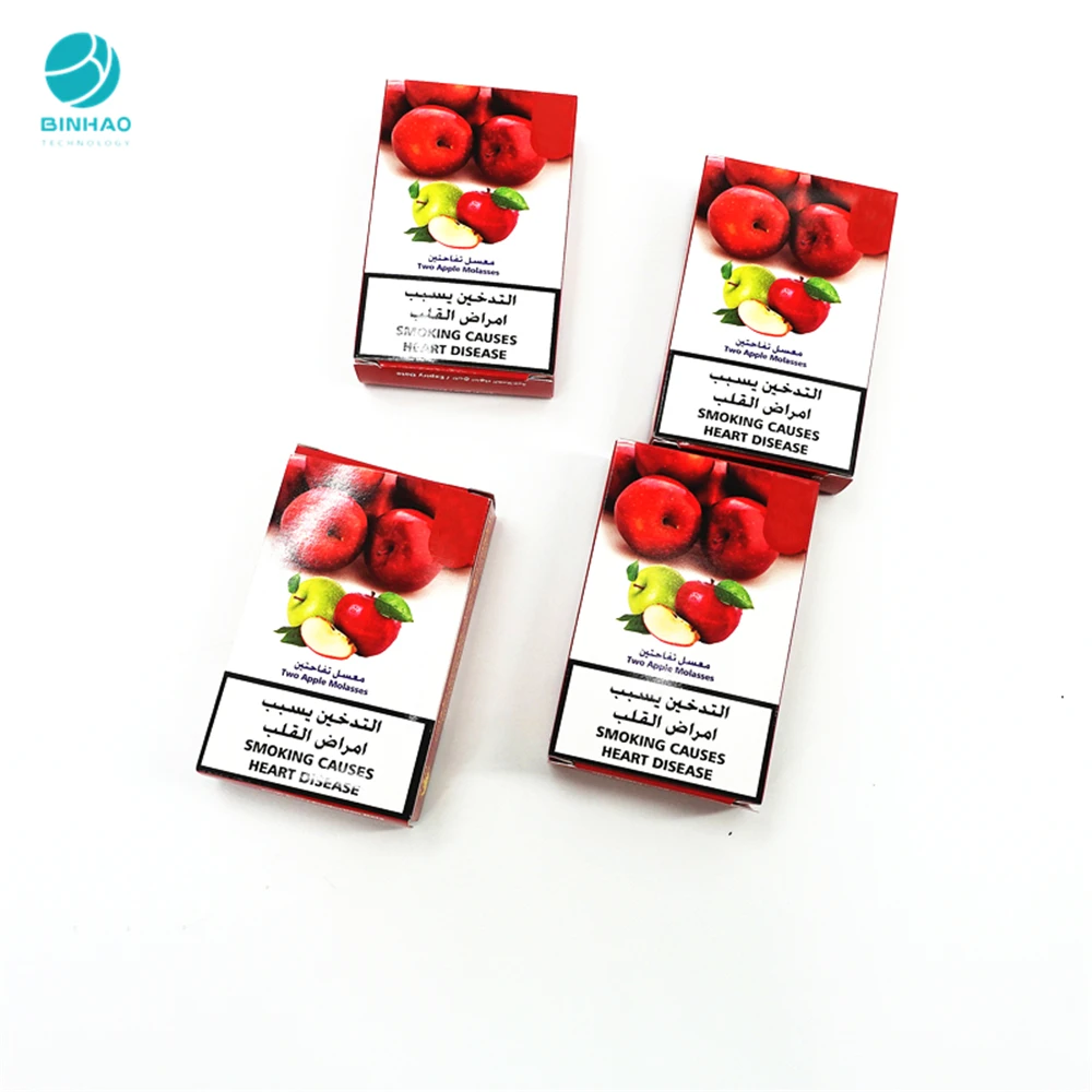 Super Slim Cigarette  Box Holographic Cardpaper Printing And Embossing Use For HLP2 Machine