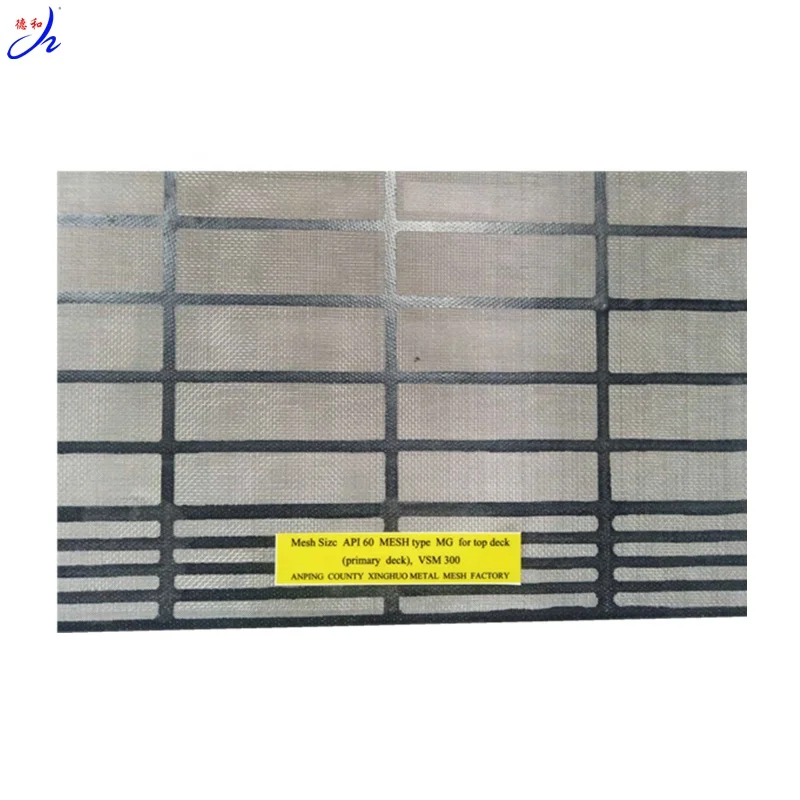 
Brandt VSM 300 Composite Type Vibrating Shale Shaker Screen for Oil Drilling 