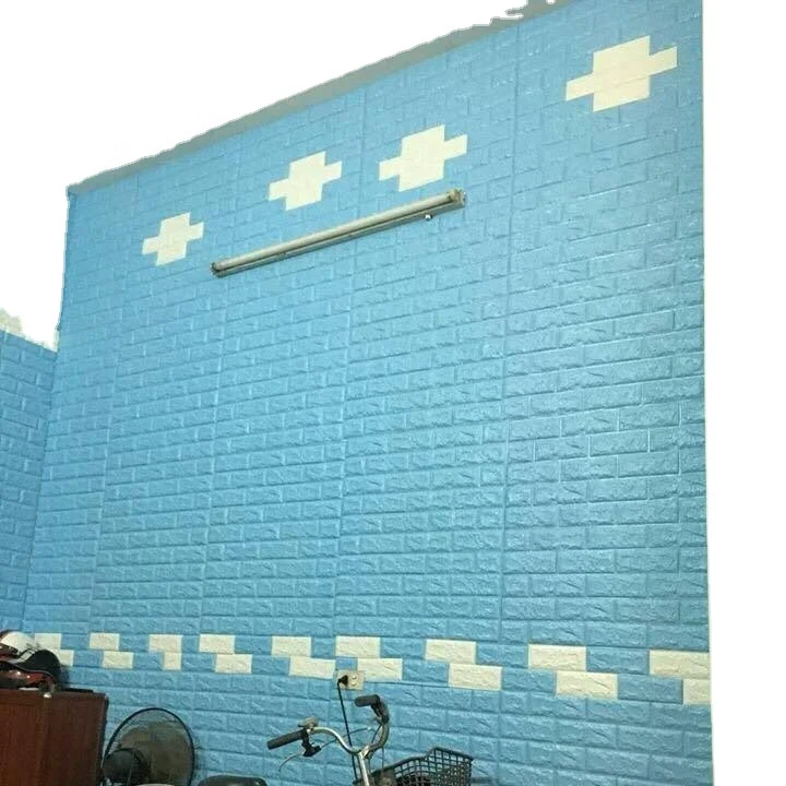 Прямая поставка с завода, 3d кирпичная пена, настенная наклейка, pe самоклеящиеся пенопластовые обои, украшение интерьера стены