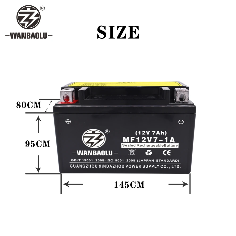 new design motorcycles battery 20ah Dry Acid Battery 12v Denel Batteries with low price