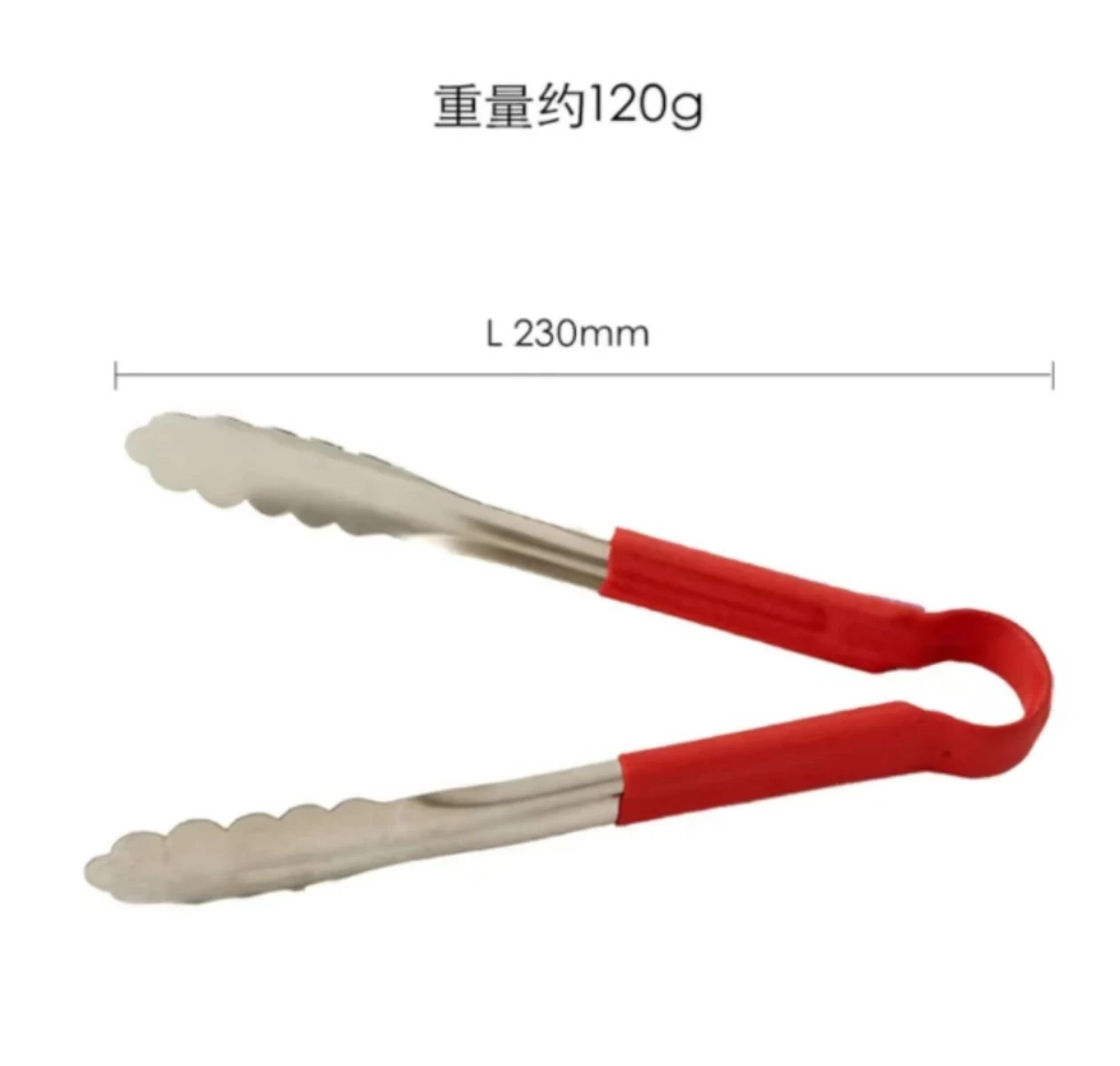 Eco-Friendly Wholesale Stainless Steel Silicone Kitchen Tool Hot Barbecue Tongs Grilling Baking Cakes Pastry Molded Bread Hot